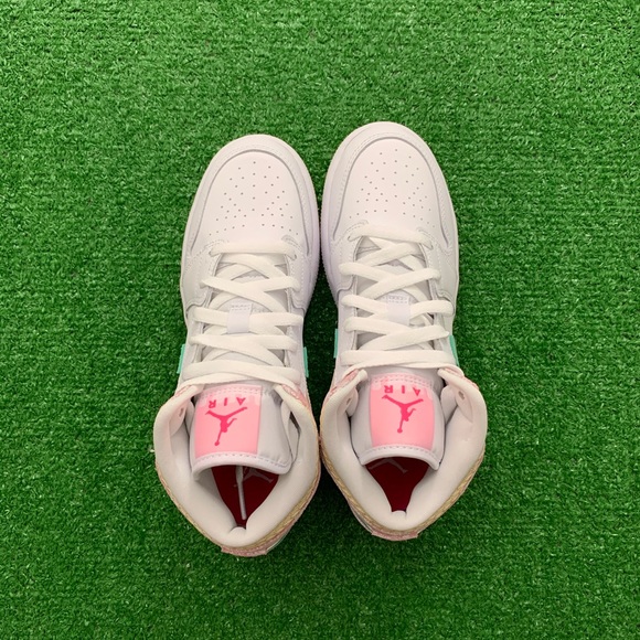 -Edm- 🍦*NEW* Air Jordan 1 Mid ‘Paint Drip’ (GS) - Picture 6 of 10